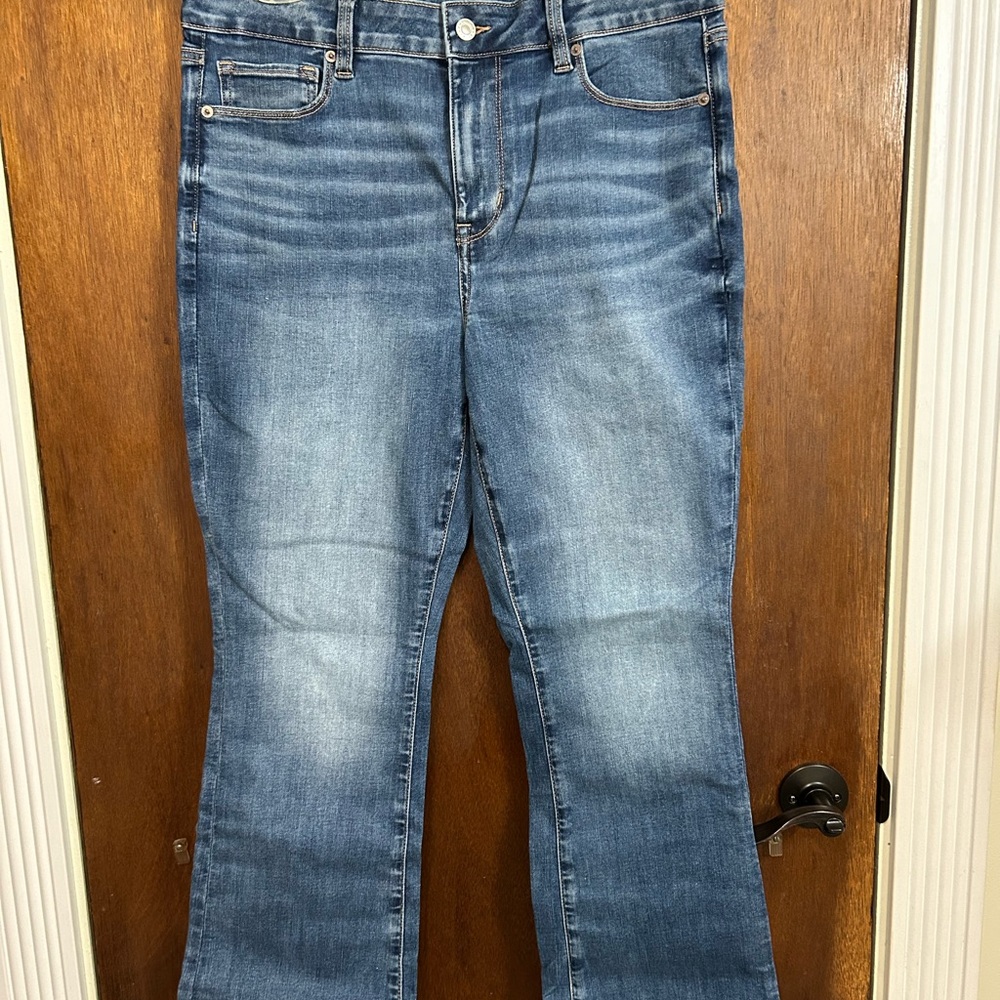 American Eagle Outfitters Faded Blue Flare Jeans